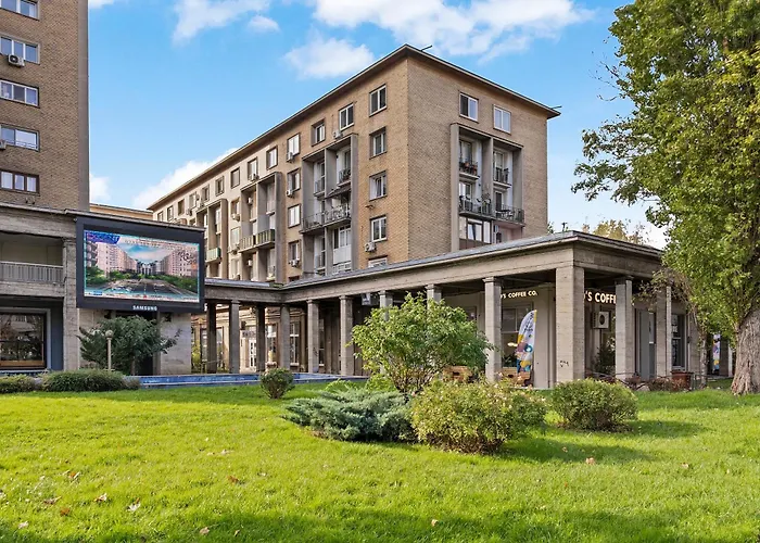 Garsoniera Lux Piata Natiunile Unite Apartmán